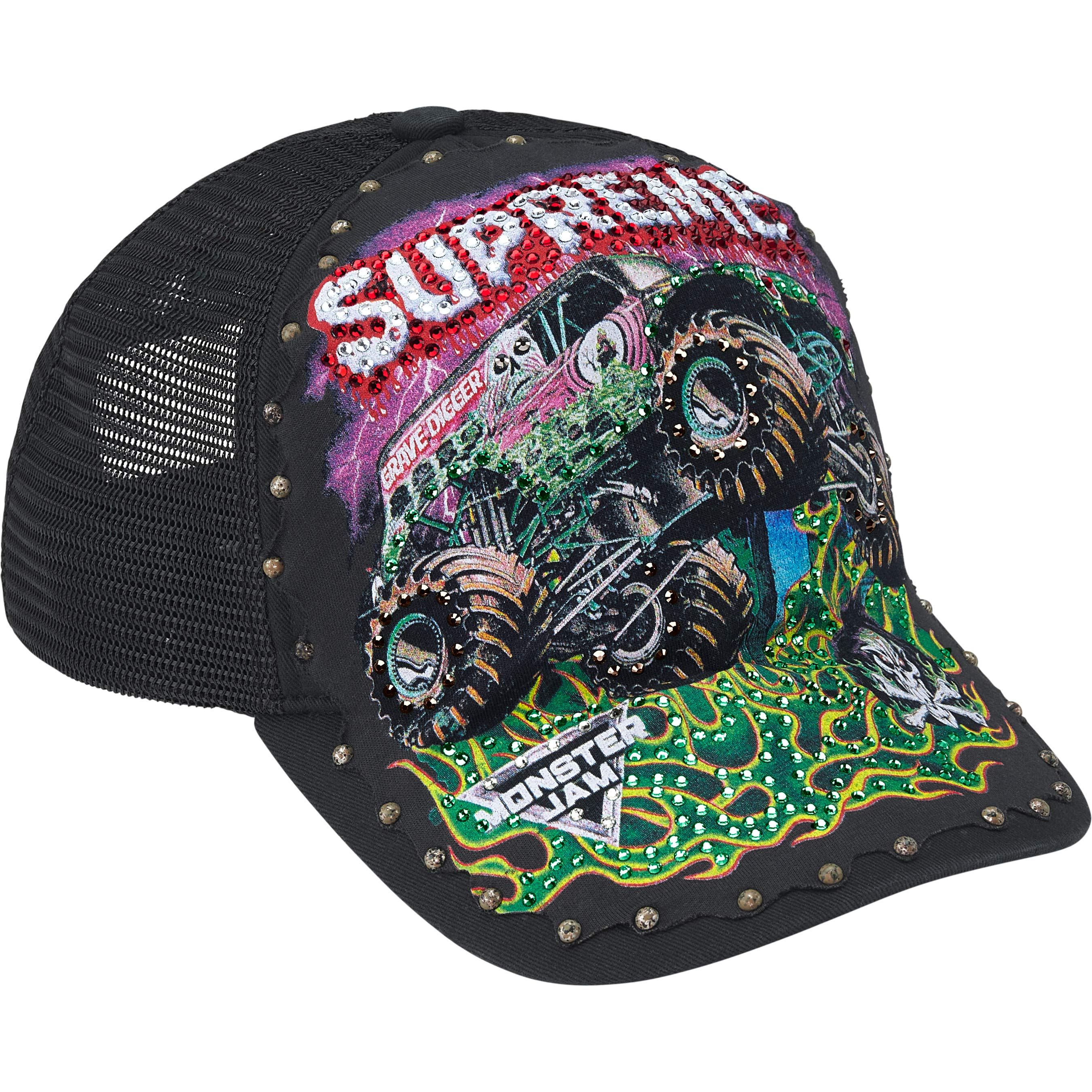 Monster Jam™ Grave Digger™ Mesh Back 5-Panel view 3